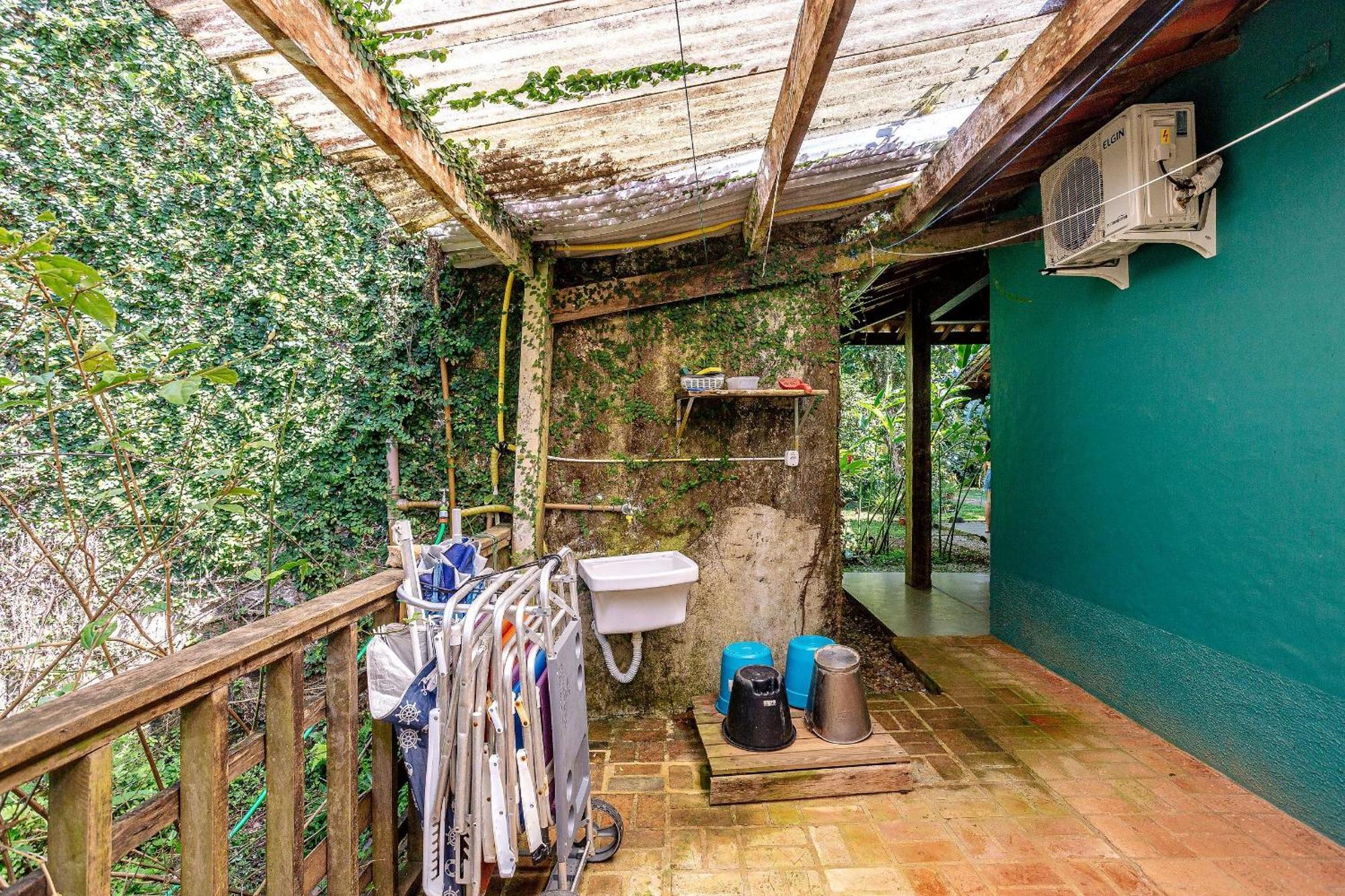Casa Dos Passaros Na Areia A 20M Da Praia Da Baleia Com 3 Suites Com Ar Condicionado, Wifi, Smart Tv, Cozinha Completa E Churrasqueira Sao Sebastiao  Zewnętrze zdjęcie