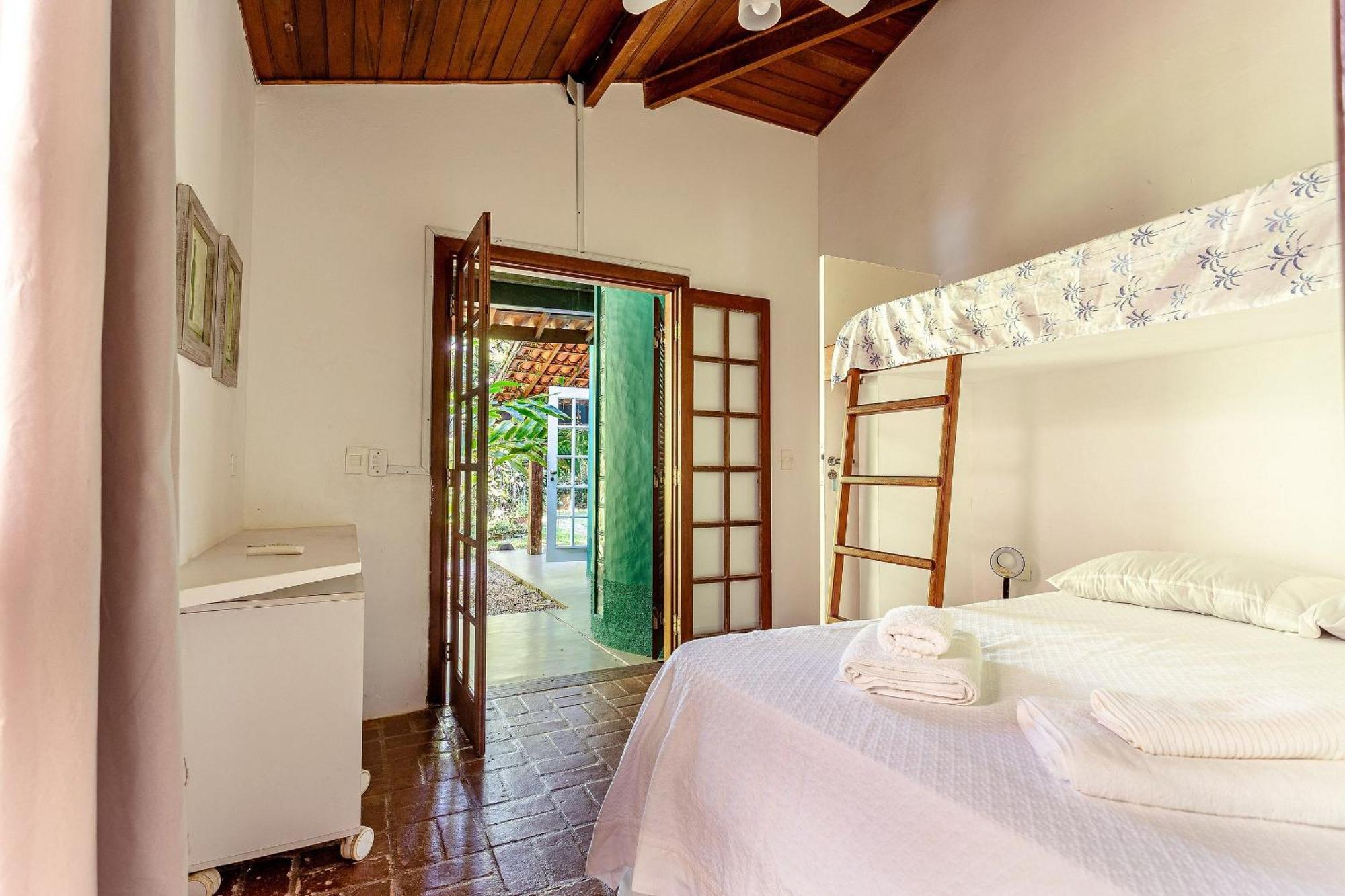 Casa Dos Passaros Na Areia A 20M Da Praia Da Baleia Com 3 Suites Com Ar Condicionado, Wifi, Smart Tv, Cozinha Completa E Churrasqueira Sao Sebastiao  Zewnętrze zdjęcie